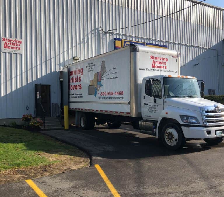 Overnight Truck Storage Starving Artists Movers